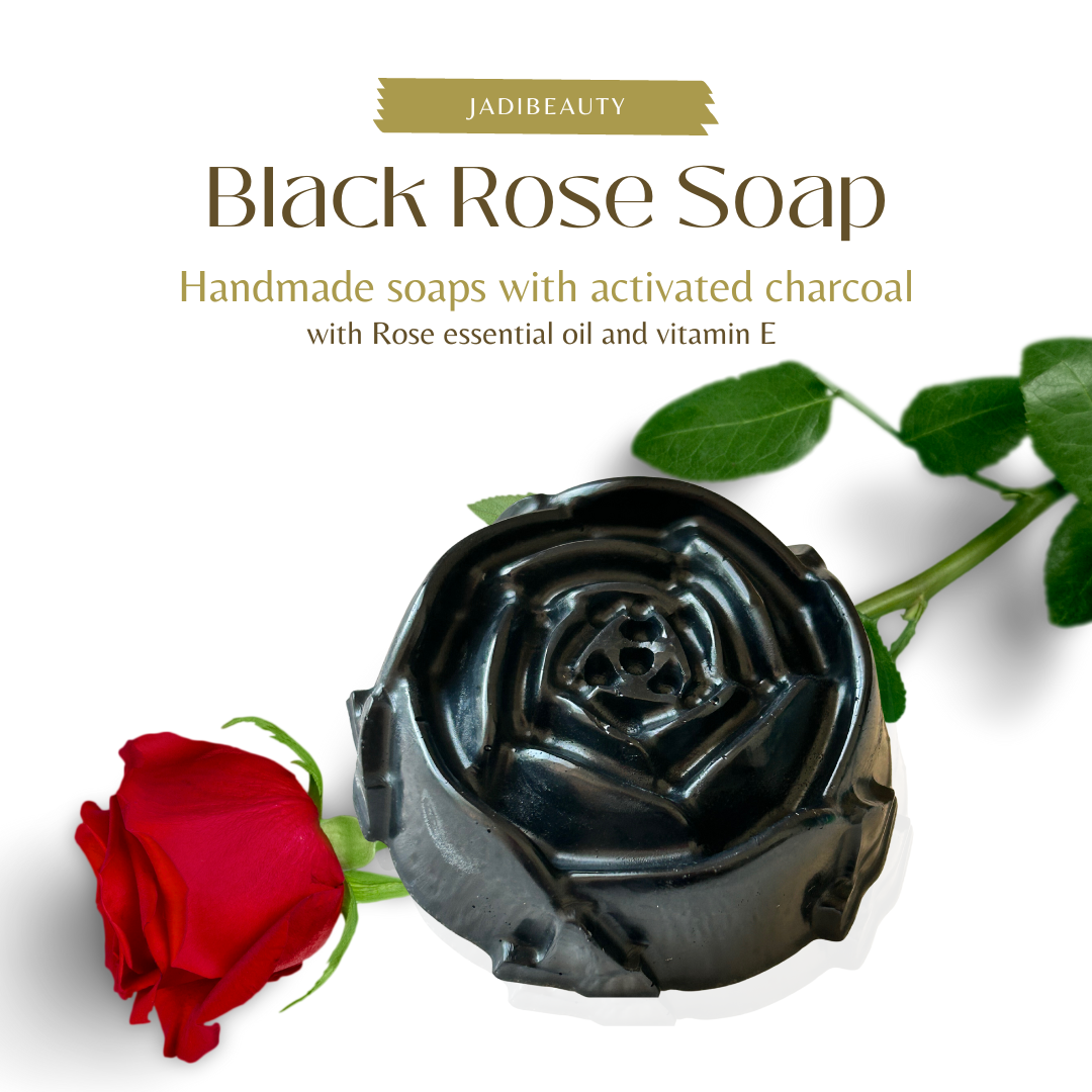 JadiBeauty Black Rose Handmade Soap – JadiBeauty